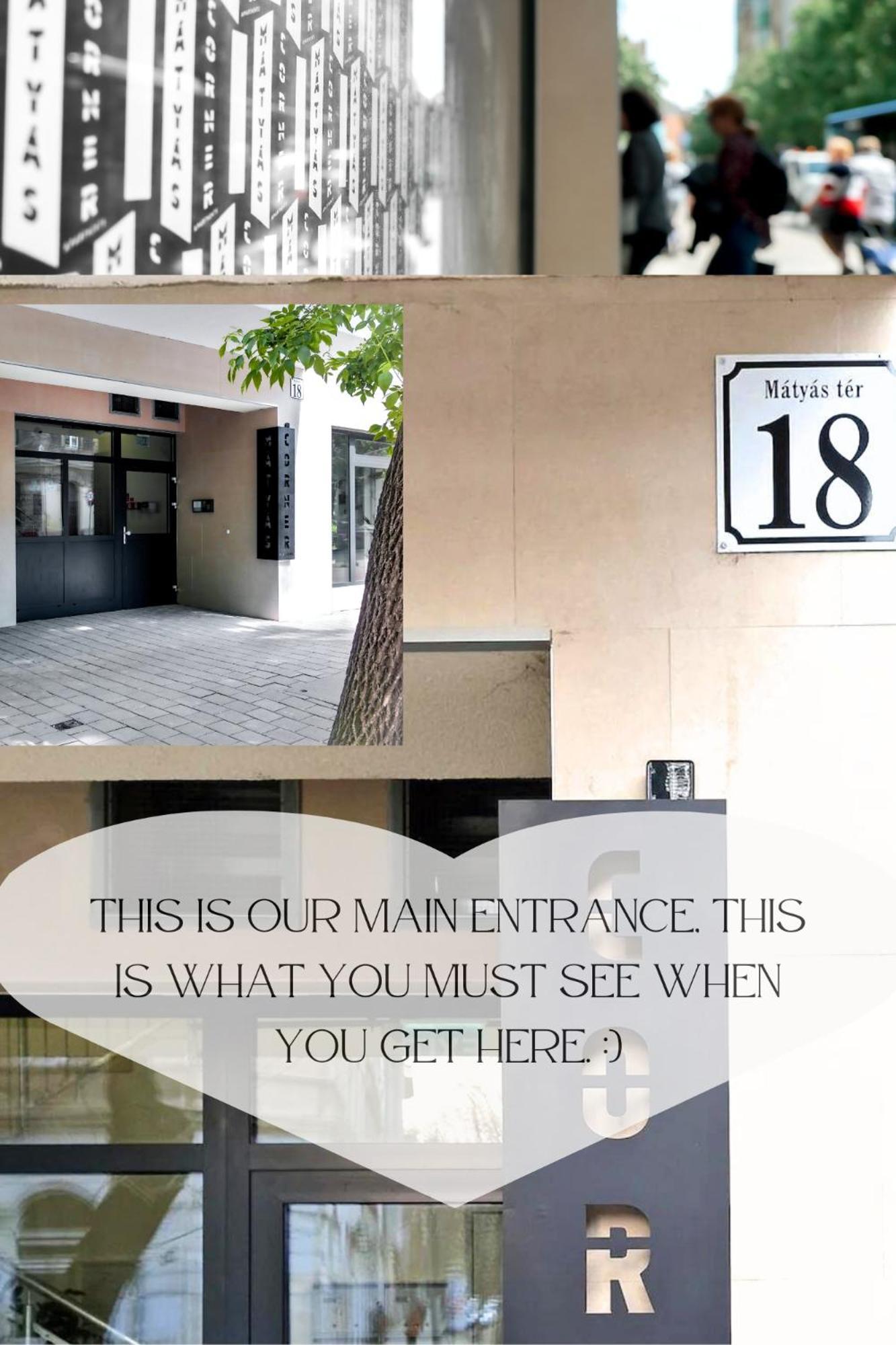 Matyas Corner Apartments Green Square Studio Apartment II بودابست المظهر الخارجي الصورة